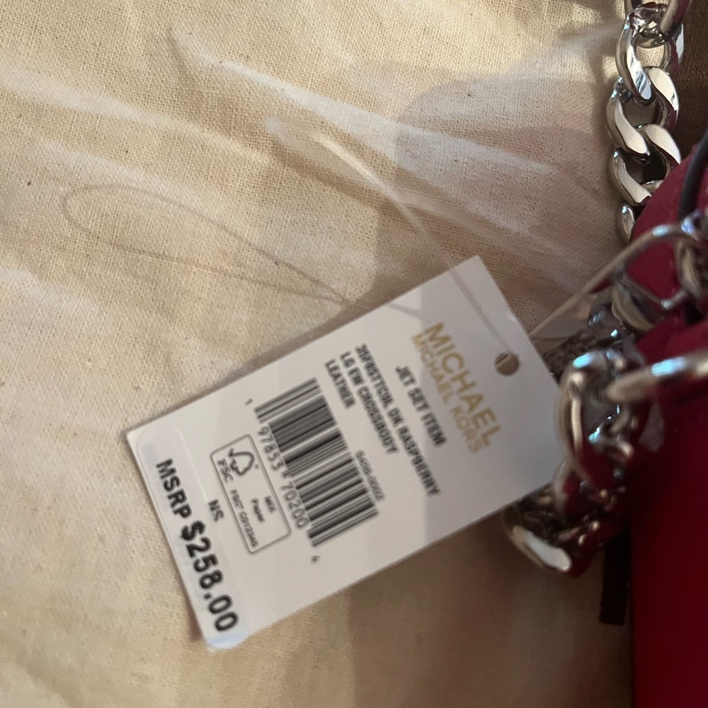 Michael Kors Red Crossbody Bag